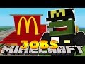 Minecraft Jobs - FIRST DAY IN MCDONALDS ...