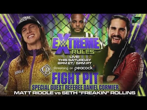 Extreme Rules 8/10/22 FULL MATCH - Riddle vs Seth "Freakin" Rollins