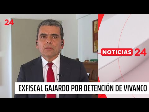 Exfiscal Gajardo analiza detención de Ángela Vivanco | 24 Horas TVN Chile