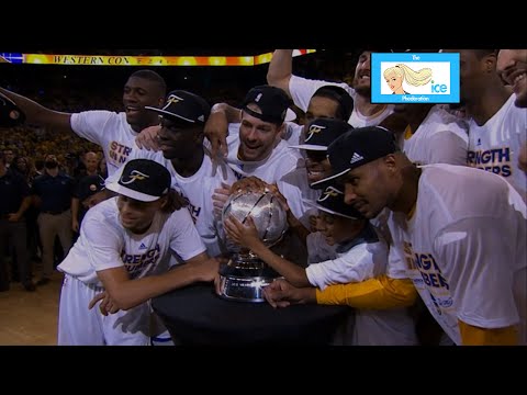 Western Conference Finals Trophy Presentation | LIVE 5-27-15