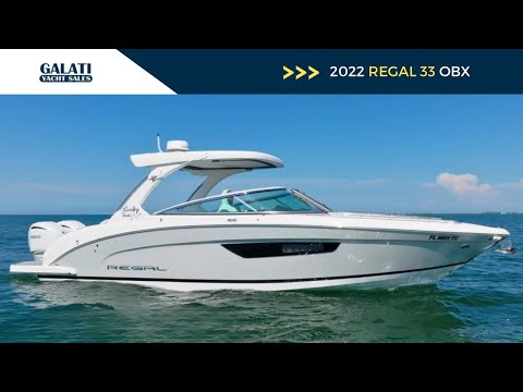2022 Regal 33 OBX Video
