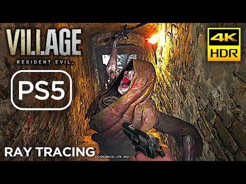Resident Evil Village 8 [PS5™4K HDR Ray Tracing] Full Castle Gameplay Demo(No Commentary)