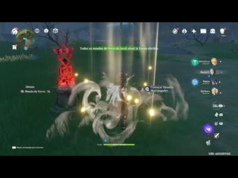 Genshin Impact Caça ao Tesouro Toca Stormterror