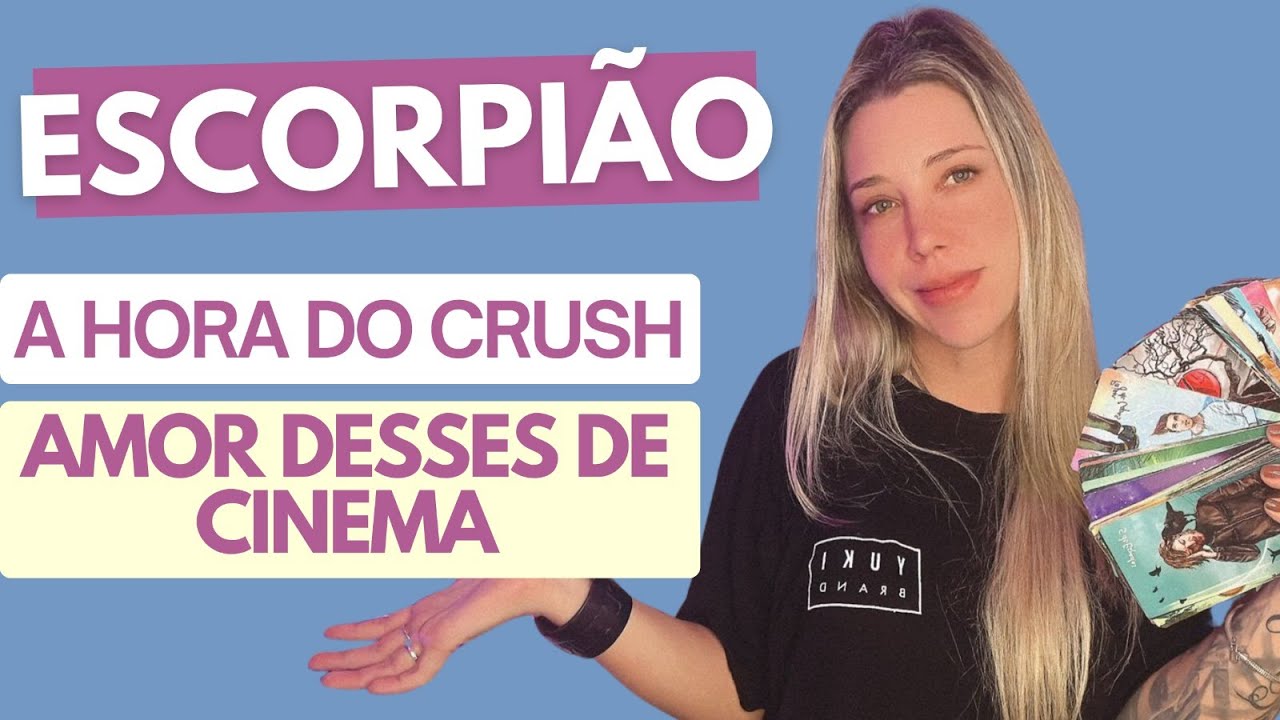 ESCORPIÃO ♏️ A HORA DO CRUSH ❤️ Alguém que se afastou irá retornar nos seus caminhos.