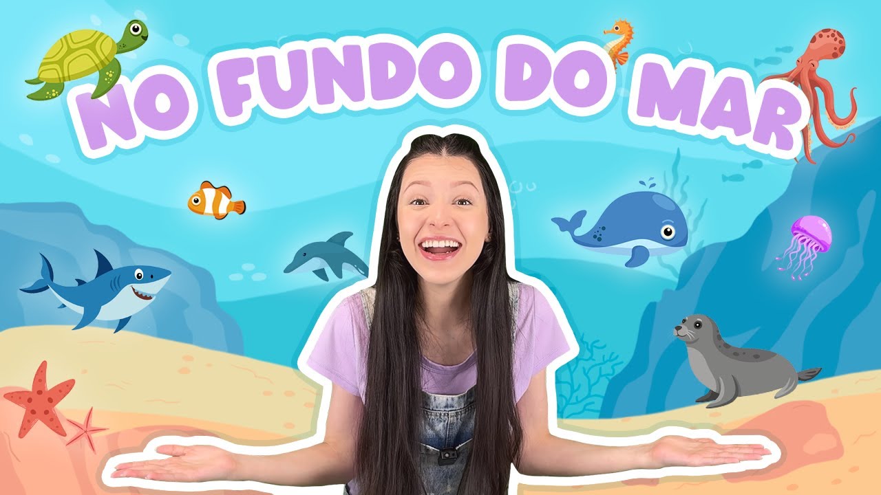 Vamos Conhecer os Animais Marinhos! - Educação Infantil + Linguagem de Sinais para Bebês