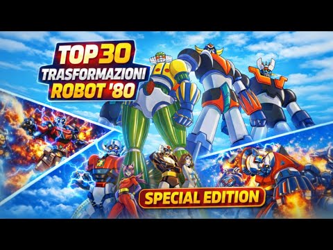 Sicuri di conoscerli tutti? Top 30 Trasformazioni Robot '80 (Mecha Robottoni che si trasformano)