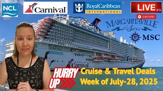 Weekly Cruise & Travel Specials #3!! | This week: Carnival/Princess Deals & Celebration Key Info!!