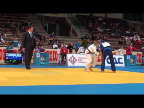 U17 EC Zagreb 2012: Schuhmann (AUT) - Yvin (FRA)