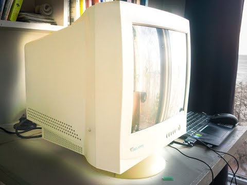 Working Applications of CRT Monitor