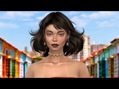 the sims 4 custom character download girl Norelys Bermudez by Bonita100 Cas Video Preview