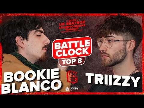 Bookie Blanco 🇫🇷 vs Triizzy 🇩🇪 | UK Beatbox Championships 2025 | Battle Clock Quarter Final