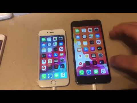 iPhone 6s iOS 12.4 beta 4 vs iPhone 6s Plus iOS 13 beta 1