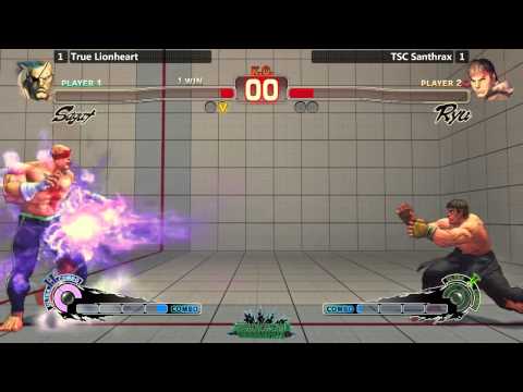 USF4 Losers Finals @ Paradise Found - True Lionheart vs TSC Santhrax [720p/60fps]