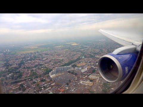 My final British Airways Boeing 767 landing into Heathrow! Video