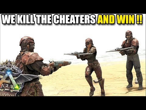WE KILL THE CHEATERS AND WIN IN EPIC STYLE !! | ARK: SURVIVAL OF THE FITTEST [ SOTF GAMEPLAY]