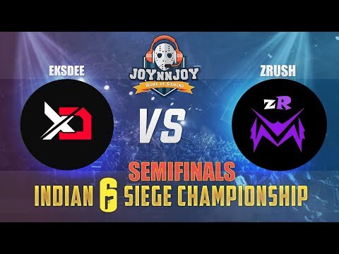 Indian R6 Siege Championship SemiFinals - JOYNNJOY [XD vs zRush ]