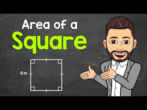 How to Find the Area of a Square | Math with Mr. J