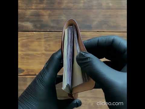 Leather Booklet Organizer | Handmade Ministry Tract Holder | Gift for Jehovah’s Witnesses