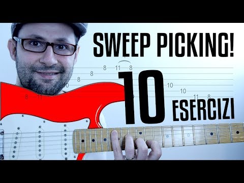 10 Step-by-Step Exercises to Learn Sweep Picking! Guitar Tutorial