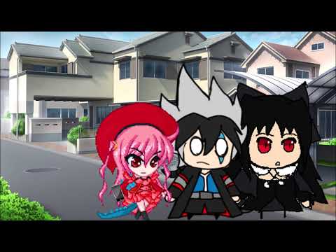 Puella Magi OC Magica - Blake, Gojiren and Satohru sees Rumor Spreader Scene