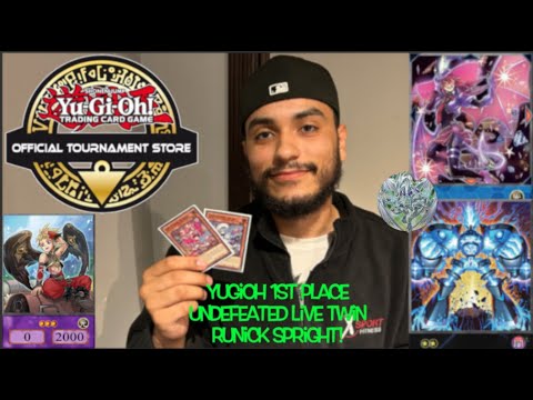Yu-Gi-Oh! 1st Place UNDEFEATED Live Twin Runick Spright Deck Profile! | June 2023!