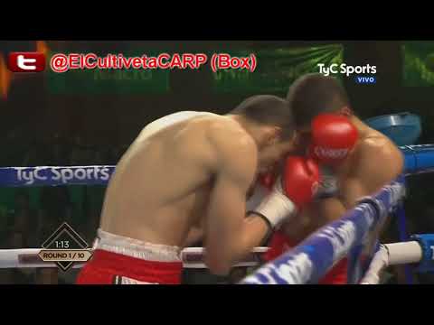 (KO 2) Sebastián Papeschi vs Francisco Torres - Boxeo de Primera I El Cultiveta Box
