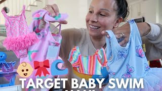BABY GIRL TARGET SWIM HAUL 👙👶🏼🎀🌊