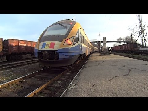 A trip with the Moldova's new modernized train - O calatorie cu trenul nou