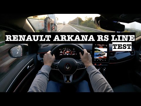NEW 2021 Renault Arkana RS Line 1.3 TCe 140HP | POV Test Drive | Review | 0-100