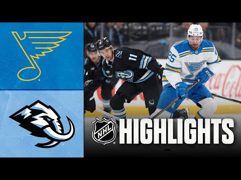 Blues vs. Mammoth | NHL Highlights | January 09, 2026