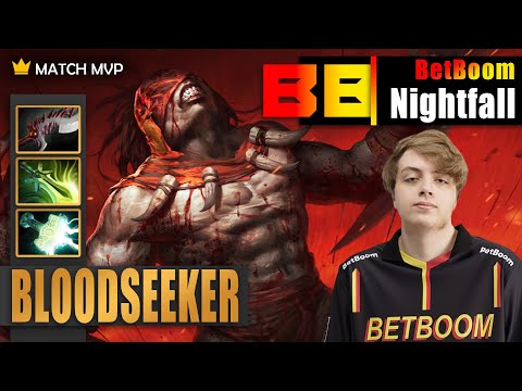 Bloodseeker Safelane | BetBoom.Nightfall | 7.34 THEY BUFFED BLOODSEEKER?! | 7.34 Gameplay Highlights