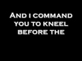 KISS God Of Thunder With Lyrics