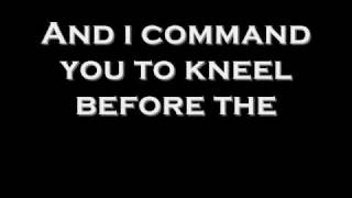 KISS - God of Thunder with Lyrics