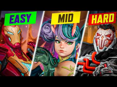 EASIEST To HARDEST DUELIST Heroes In Marvel Rivals To RANK UP With