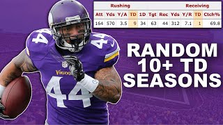 The Most Random 10 TD Seasons