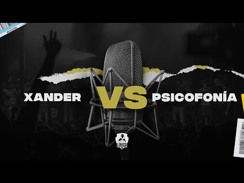 XANDER VS PSICOFONÍA | Octavos | Freestyle | Cultura Lírica