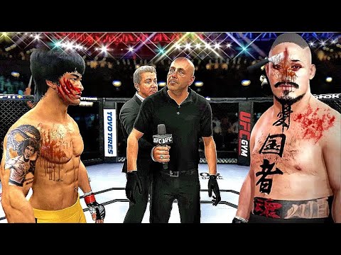 Bruce Lee vs. Evil Sumo: Who Wins in This Epic EA Sports UFC 4 Showdown?