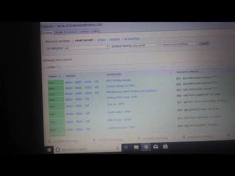 Craigslist Welding