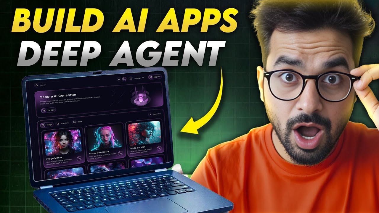 DeepAgent: This AI Agent Turns Your Ideas Into Real Apps Fast!