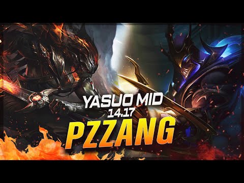 Pz ZZang - Yasuo vs Zed MID Patch 14.17 - Challenger Yasuo Gameplay