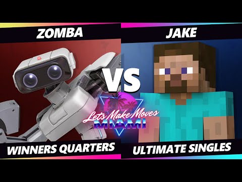 Let's Make Moves Miami - Jake (Steve) Vs. Zomba (ROB) SSBU Ultimate Tournament