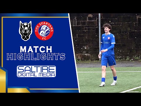 HIGHLIGHTS: Scoutable United u18s 1-3 Spartans u18s - u18's Scottish Cup - 17/01/26