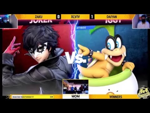 SSBU - 4o4 Ultimate Weekly XLVIV - Daiyan (Joker, Pyra, Mythra) vs Zaku (Olimar, Bowser Jr.) - WR2