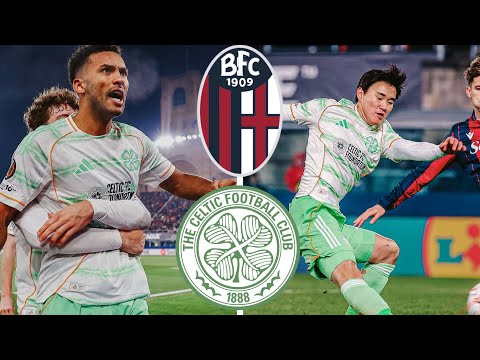 CRAZY AWAY DAY !! BOLOGNA V CELTIC 2-2 (HIGHLIGHTS) !!!