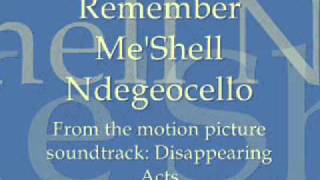 Me&#39;Shell Nedegeocello&#39;s Remember.wmv