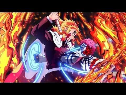 Rengoku vs Akaza - Luta Completa DUBLADO 🇧🇷 | Demon Slayer Mugen Train