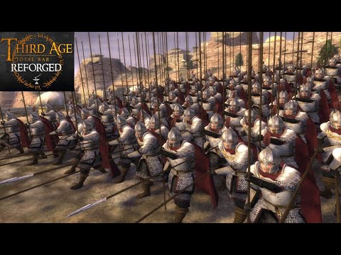 GOBEL MIRLOND, CASTLE OF THE ILL TEMPERED (Siege Battle) - Third Age: Total War (Reforged)