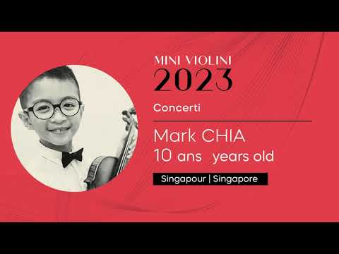 Mini Violini 2023 - Concerti - Mark Chia