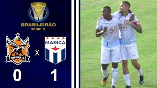 BRASILEIRO SÉRIE D 2026 - 2ª RODADA - NOVA IGUAÇU 0X1 MARICÁ