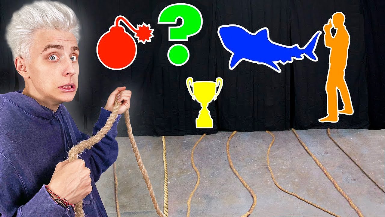 ВЫБЕРИ ПРАВИЛЬНУЮ ВЕРЕВКУ ЧЕЛЛЕНДЖ !